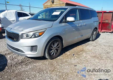 2016 Kia Sedona Lx from USA, damaged, VIN KNDMB5C10G6118974